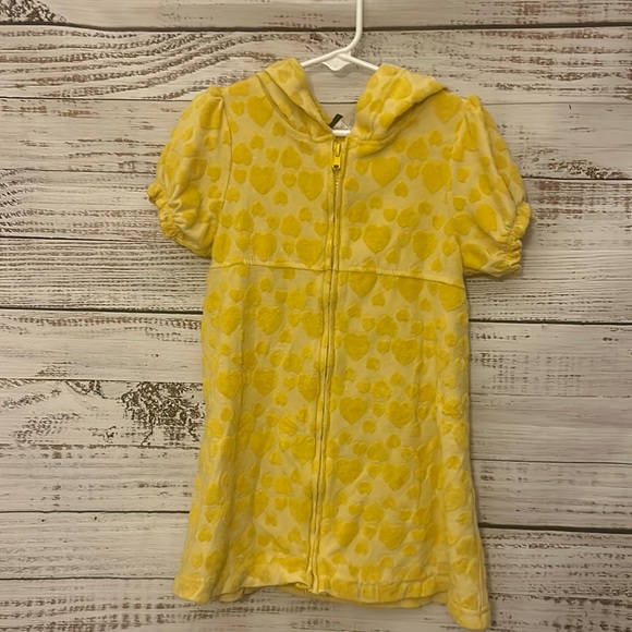 Girls yellow swimsuit coverup from Joe Boxer size 4/5 - Picture 1 of 2
